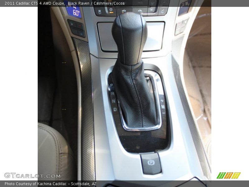 Black Raven / Cashmere/Cocoa 2011 Cadillac CTS 4 AWD Coupe