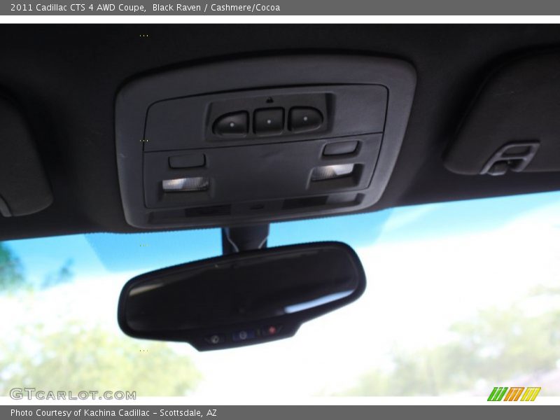 Black Raven / Cashmere/Cocoa 2011 Cadillac CTS 4 AWD Coupe