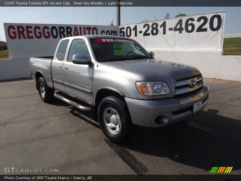 Silver Sky Metallic / Light Charcoal 2006 Toyota Tundra SR5 Access Cab