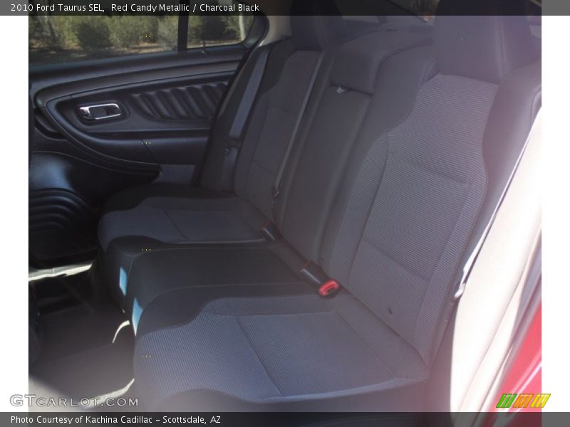 Red Candy Metallic / Charcoal Black 2010 Ford Taurus SEL
