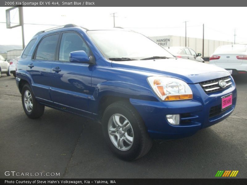 Smart Blue / Black 2006 Kia Sportage EX V6 4x4