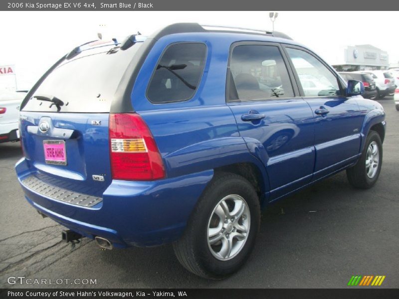 Smart Blue / Black 2006 Kia Sportage EX V6 4x4