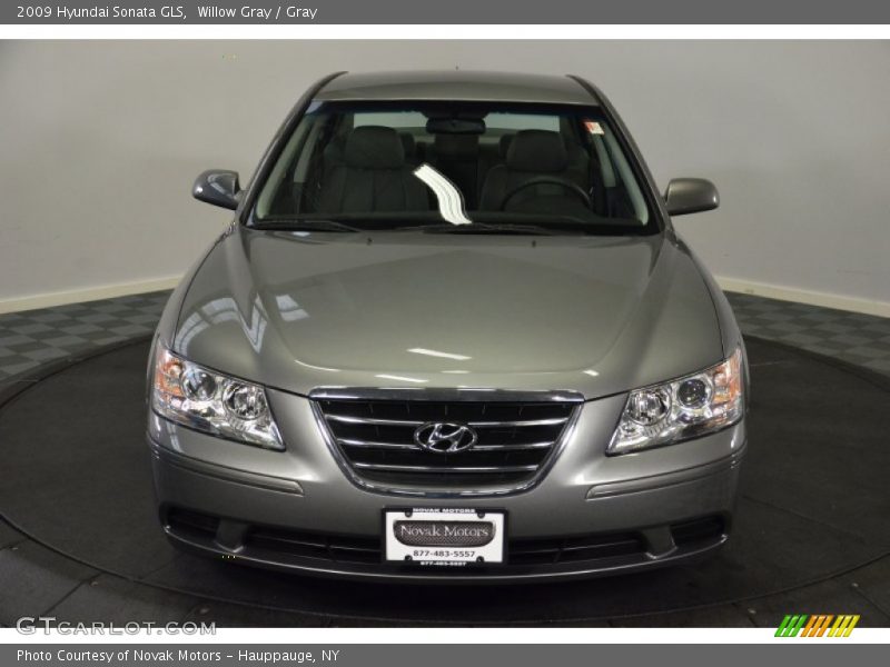 Willow Gray / Gray 2009 Hyundai Sonata GLS