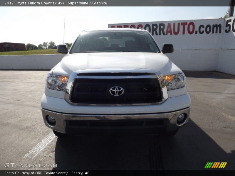 Super White / Graphite 2012 Toyota Tundra CrewMax 4x4