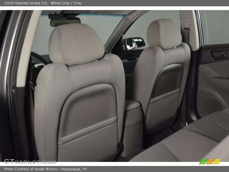 Willow Gray / Gray 2009 Hyundai Sonata GLS