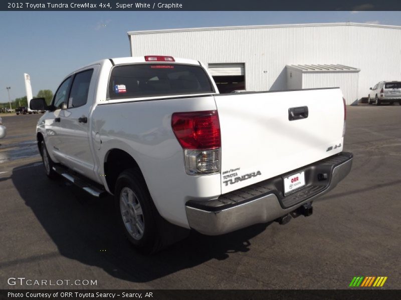 Super White / Graphite 2012 Toyota Tundra CrewMax 4x4