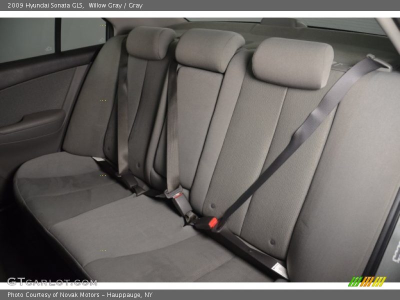 Willow Gray / Gray 2009 Hyundai Sonata GLS
