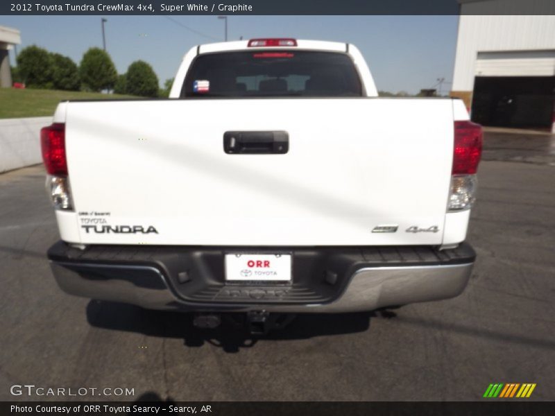 Super White / Graphite 2012 Toyota Tundra CrewMax 4x4