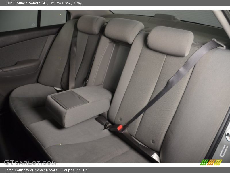 Willow Gray / Gray 2009 Hyundai Sonata GLS