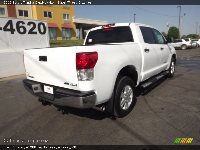 Super White / Graphite 2012 Toyota Tundra CrewMax 4x4