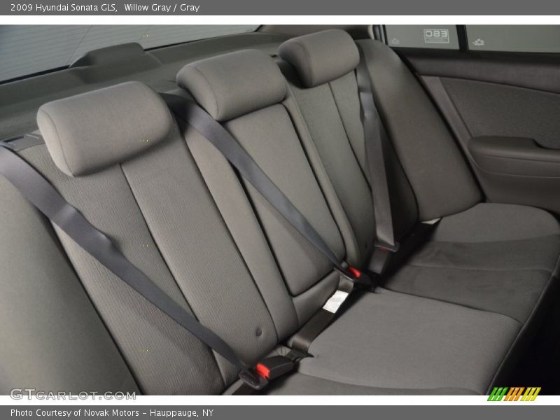 Willow Gray / Gray 2009 Hyundai Sonata GLS
