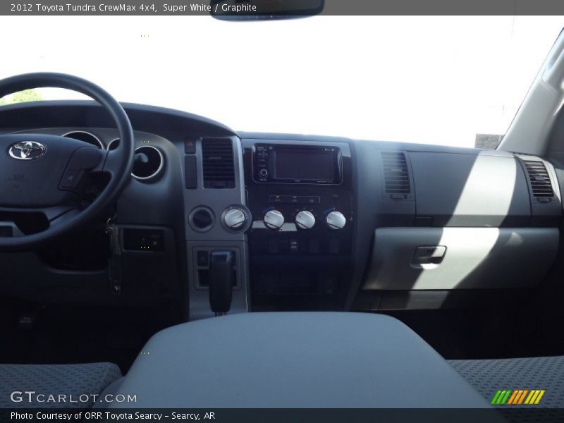 Super White / Graphite 2012 Toyota Tundra CrewMax 4x4