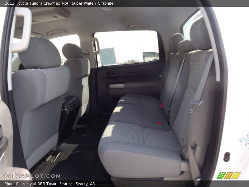 Super White / Graphite 2012 Toyota Tundra CrewMax 4x4