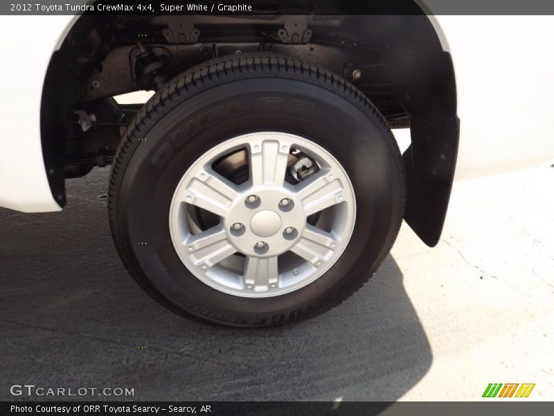 Super White / Graphite 2012 Toyota Tundra CrewMax 4x4