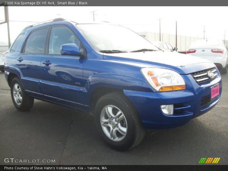 Smart Blue / Black 2006 Kia Sportage EX V6 4x4