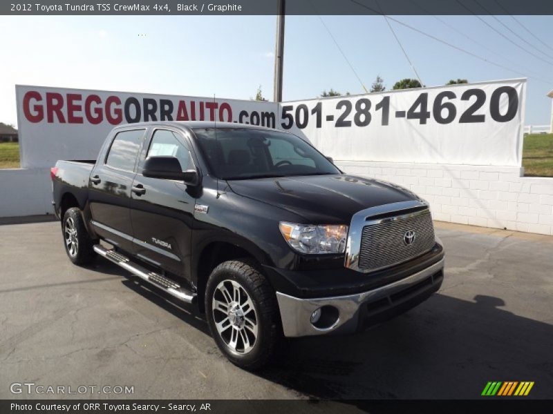 Black / Graphite 2012 Toyota Tundra TSS CrewMax 4x4