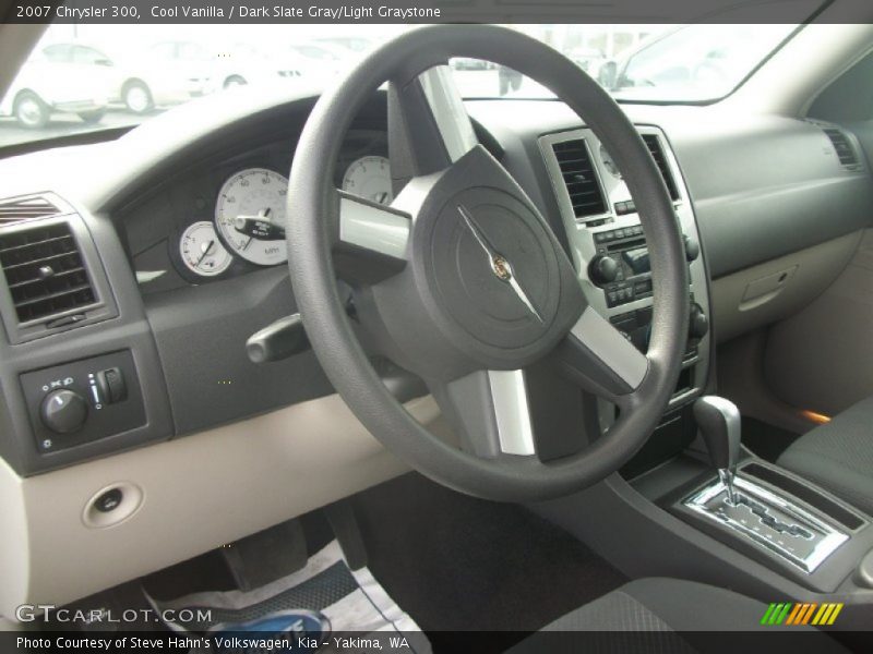 Cool Vanilla / Dark Slate Gray/Light Graystone 2007 Chrysler 300
