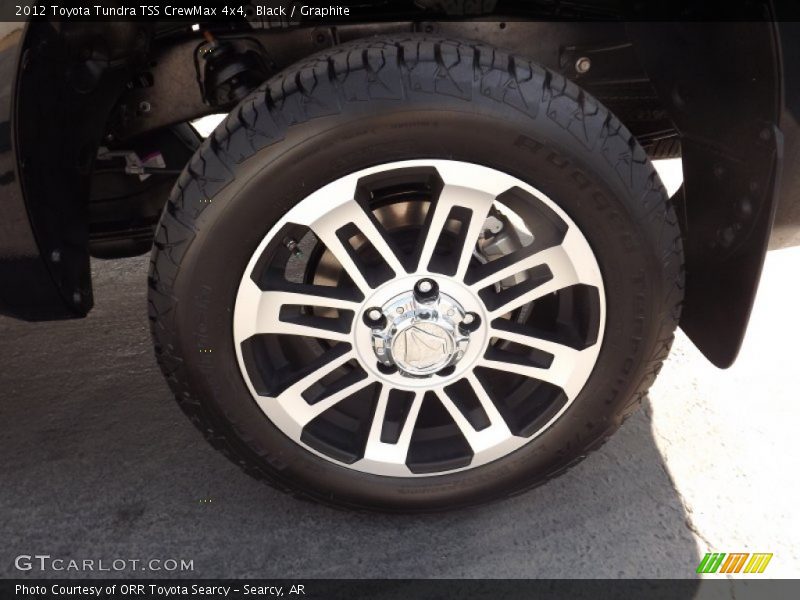 Black / Graphite 2012 Toyota Tundra TSS CrewMax 4x4