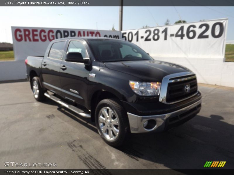 Black / Black 2012 Toyota Tundra CrewMax 4x4