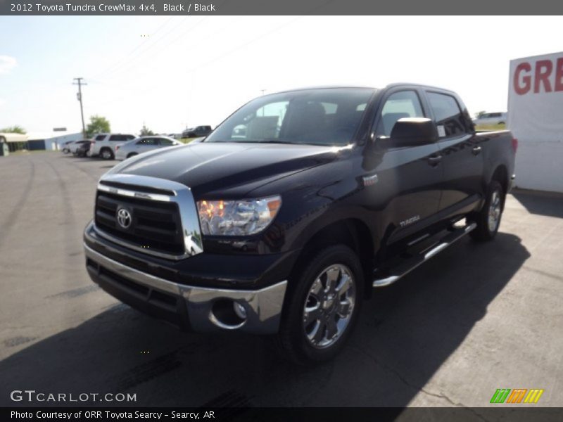 Black / Black 2012 Toyota Tundra CrewMax 4x4