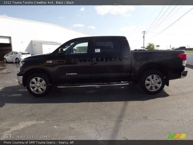 Black / Black 2012 Toyota Tundra CrewMax 4x4