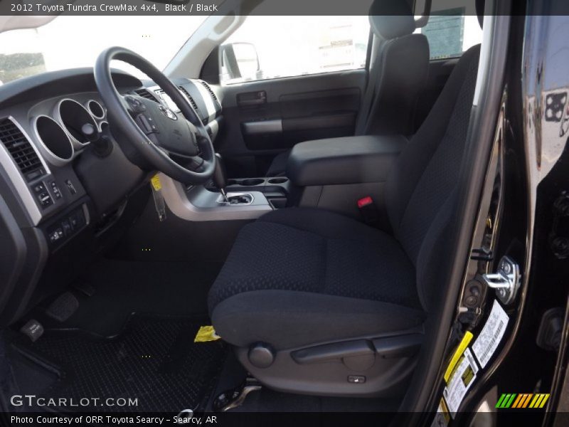 Black / Black 2012 Toyota Tundra CrewMax 4x4