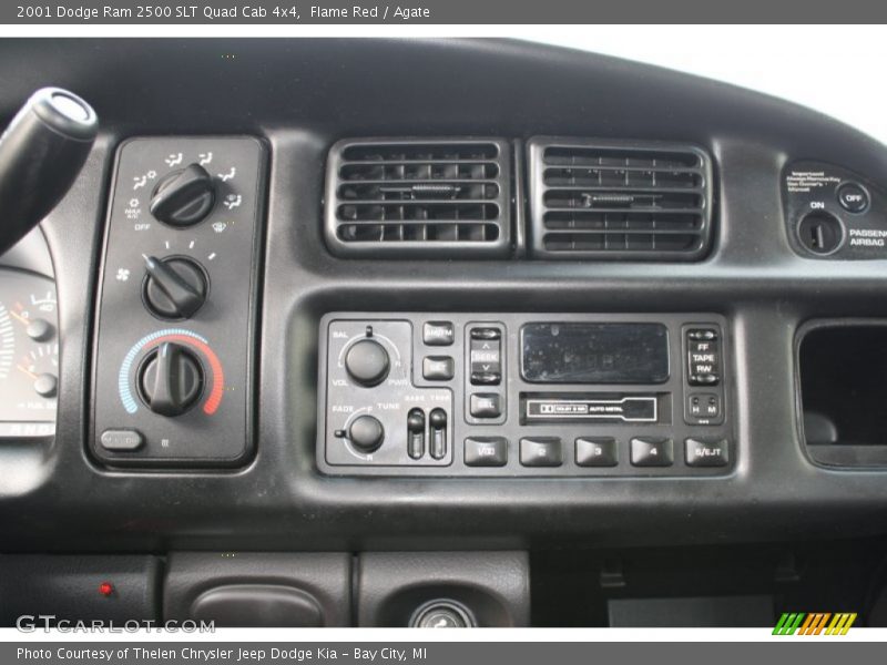 Flame Red / Agate 2001 Dodge Ram 2500 SLT Quad Cab 4x4