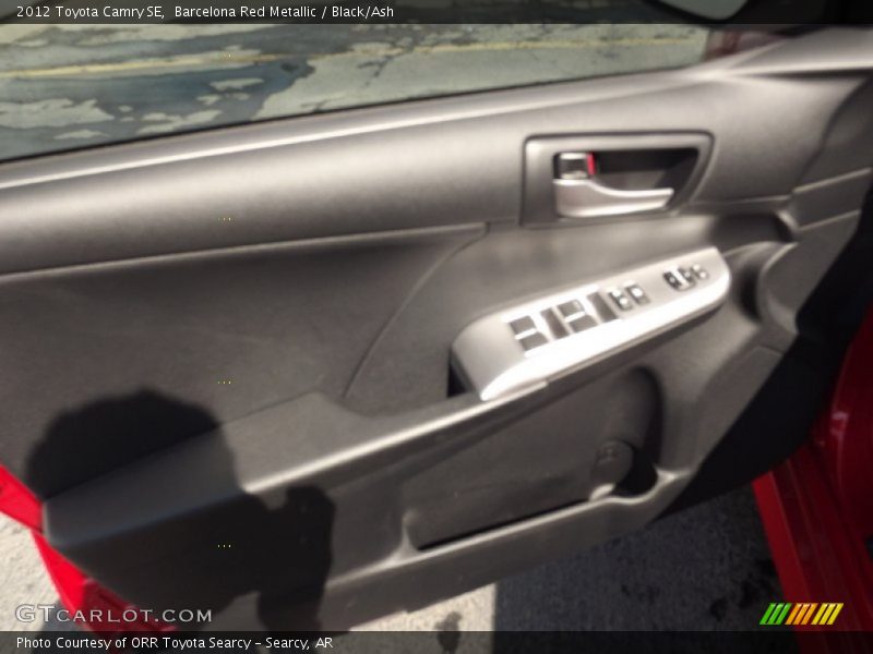 Barcelona Red Metallic / Black/Ash 2012 Toyota Camry SE