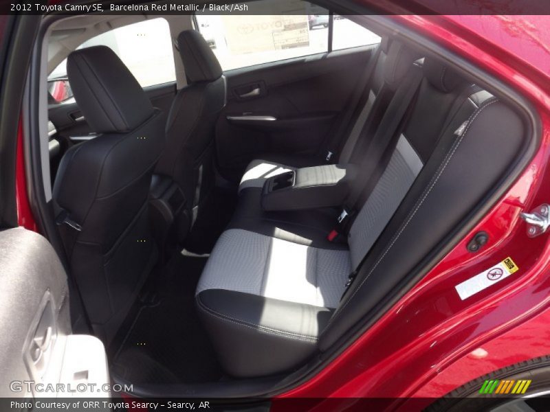 Barcelona Red Metallic / Black/Ash 2012 Toyota Camry SE