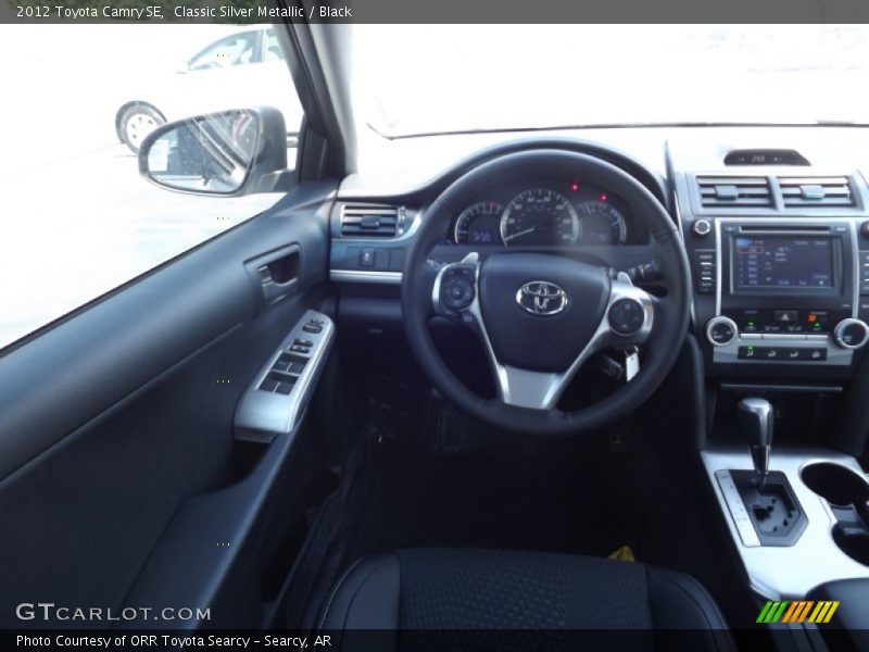 Classic Silver Metallic / Black 2012 Toyota Camry SE
