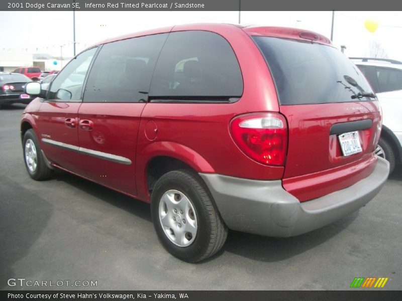  2001 Caravan SE Inferno Red Tinted Pearlcoat