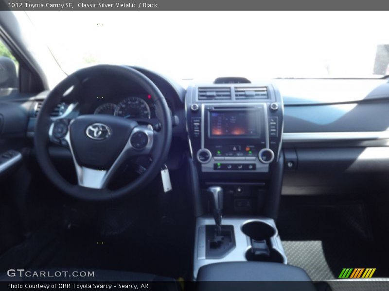 Classic Silver Metallic / Black 2012 Toyota Camry SE