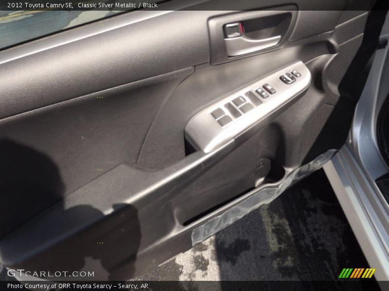 Classic Silver Metallic / Black 2012 Toyota Camry SE