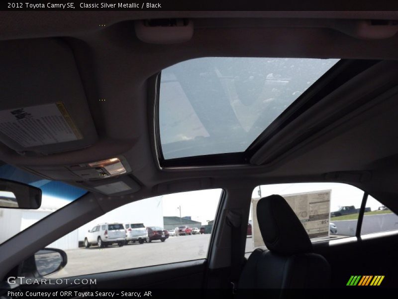 Classic Silver Metallic / Black 2012 Toyota Camry SE