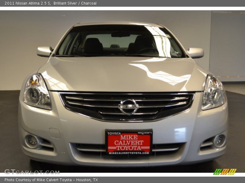 Brilliant Silver / Charcoal 2011 Nissan Altima 2.5 S