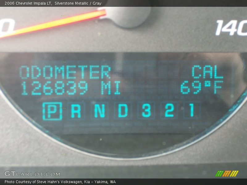 Silverstone Metallic / Gray 2006 Chevrolet Impala LT