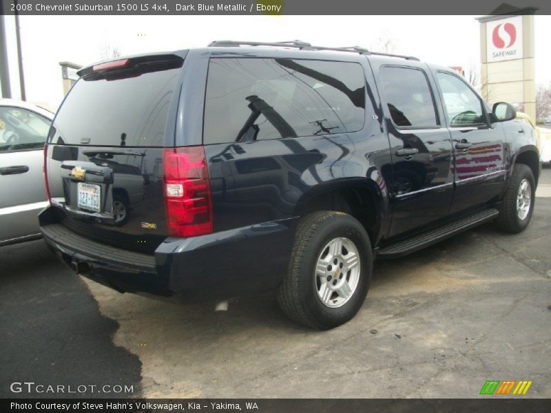 Dark Blue Metallic / Ebony 2008 Chevrolet Suburban 1500 LS 4x4