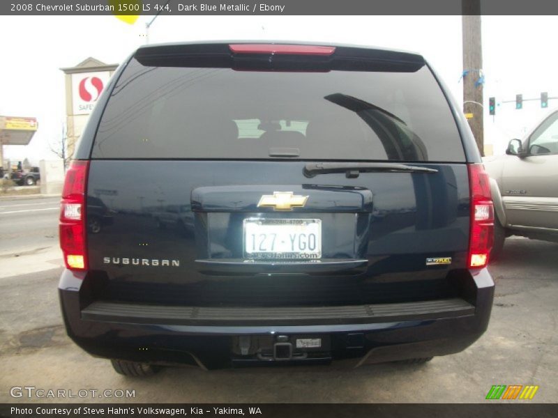 Dark Blue Metallic / Ebony 2008 Chevrolet Suburban 1500 LS 4x4