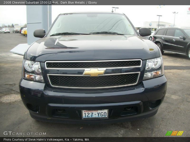 Dark Blue Metallic / Ebony 2008 Chevrolet Suburban 1500 LS 4x4