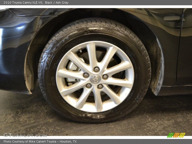 Black / Ash Gray 2010 Toyota Camry XLE V6