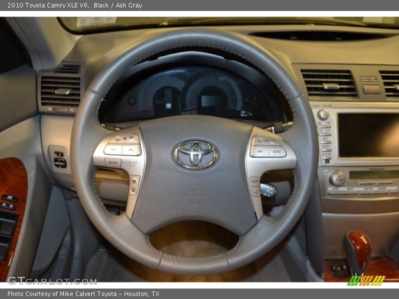 Black / Ash Gray 2010 Toyota Camry XLE V6