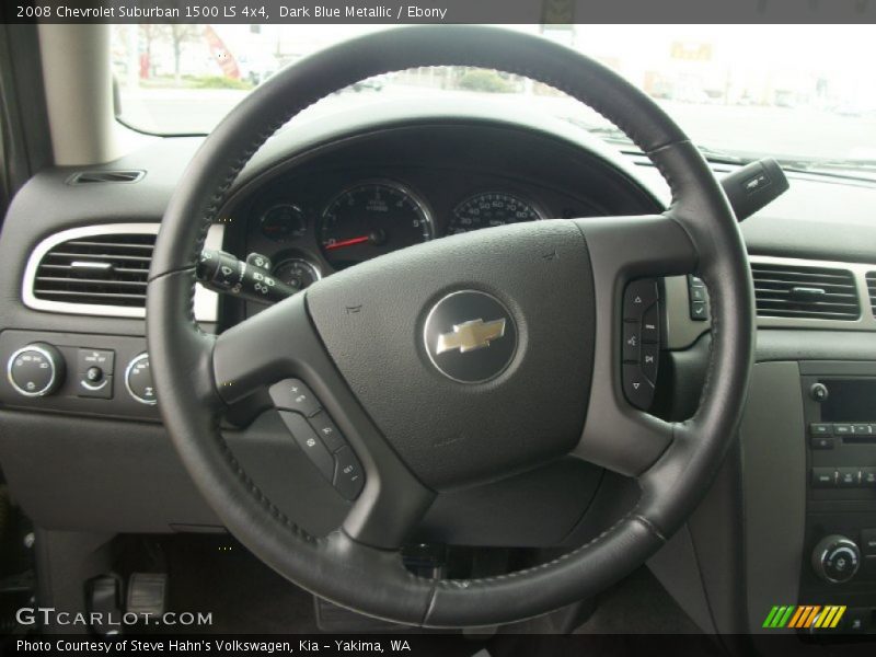 Dark Blue Metallic / Ebony 2008 Chevrolet Suburban 1500 LS 4x4