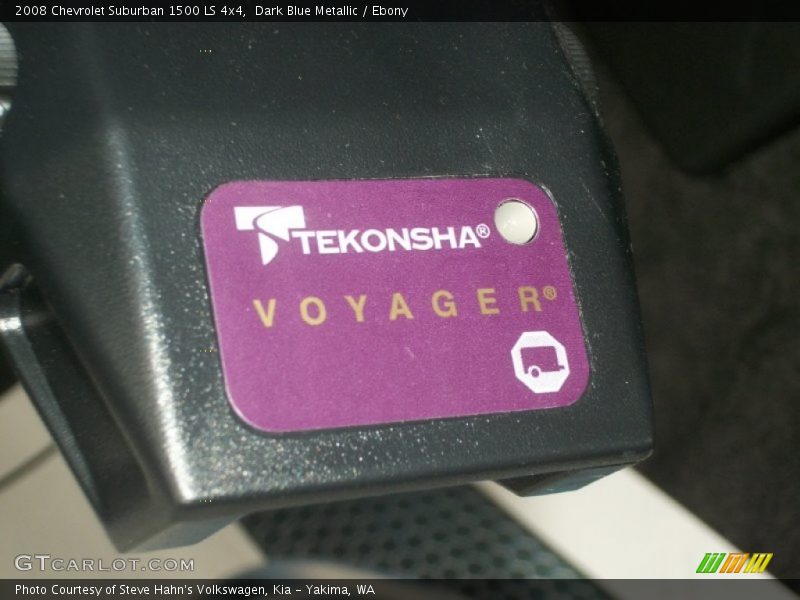 Dark Blue Metallic / Ebony 2008 Chevrolet Suburban 1500 LS 4x4