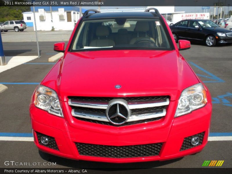 Mars Red / Almond/Black 2011 Mercedes-Benz GLK 350