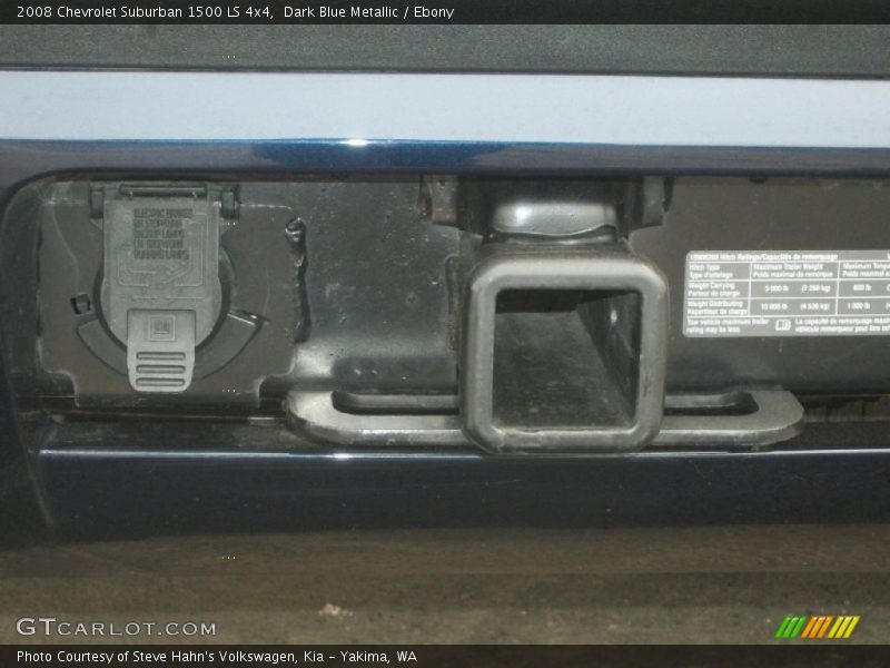 Dark Blue Metallic / Ebony 2008 Chevrolet Suburban 1500 LS 4x4