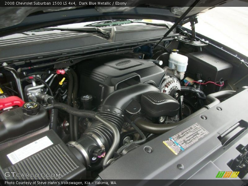 Dark Blue Metallic / Ebony 2008 Chevrolet Suburban 1500 LS 4x4