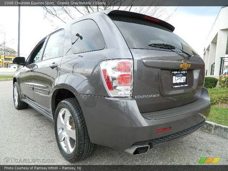 Granite Gray Metallic / Ebony 2008 Chevrolet Equinox Sport