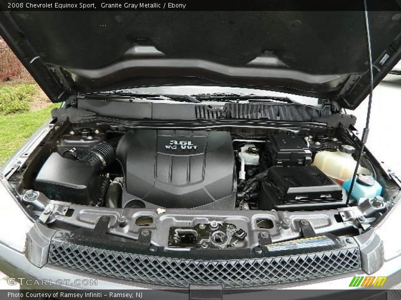 Granite Gray Metallic / Ebony 2008 Chevrolet Equinox Sport