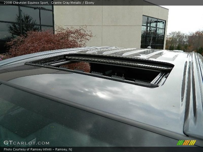Granite Gray Metallic / Ebony 2008 Chevrolet Equinox Sport