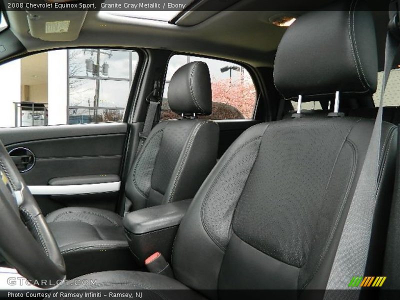 Granite Gray Metallic / Ebony 2008 Chevrolet Equinox Sport